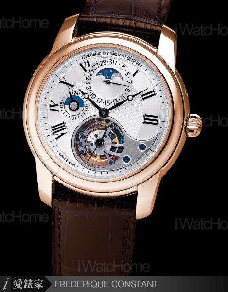 Persuasion GMT日期月相陀飛輪自製機芯腕錶