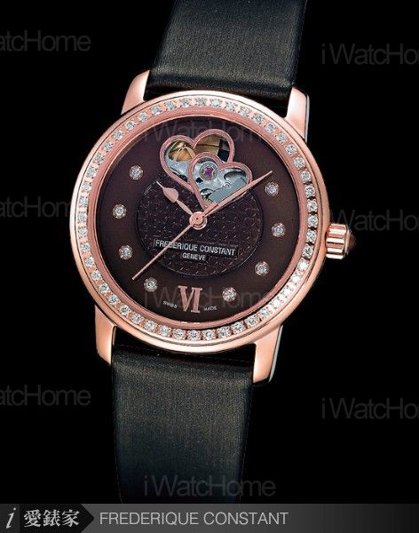 Persuasion Double Heart雙心跳女用鑽錶Ref. FC-310CDHB2PD4