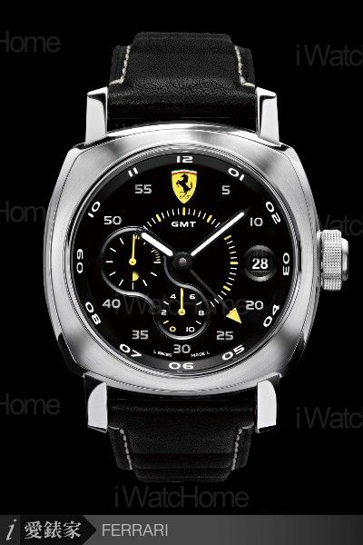 Ferrari Scuderia 10 Days GMT 45mm 45毫米 十日鏈兩地時間腕錶 FER00022
