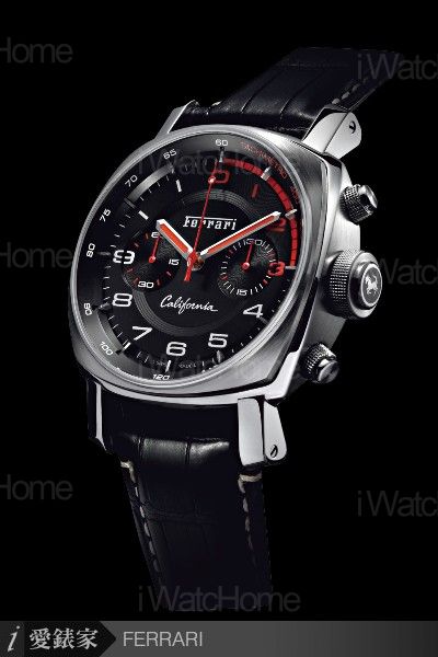 Officine Panerai for FERRARI California 雙錶盤飛返計時腕錶FER00030