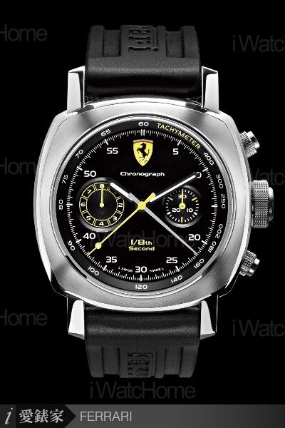 Ferrari 1/8 Second閃電追針計時腕錶 FER00025