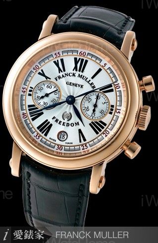 FRANCK MULLER Freedom自動計時碼錶玫瑰金款