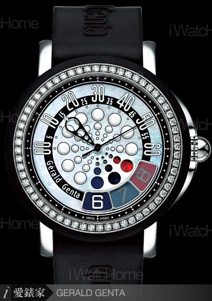 GERALD GENTA Arena Spice精鋼鑲鑽款