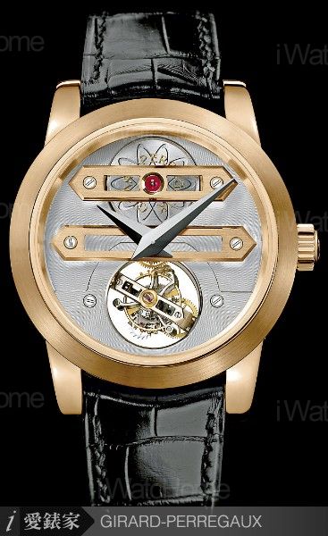 GIRARD-PERREGAUX 雙軸陀飛輪腕錶玫瑰金款