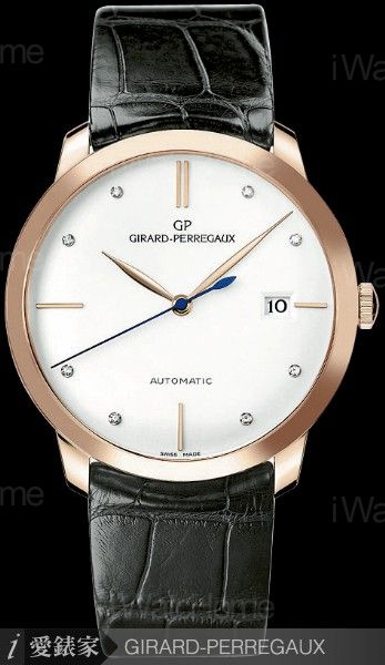 GIRARD-PERREGAUX 1966腕錶玫瑰金款