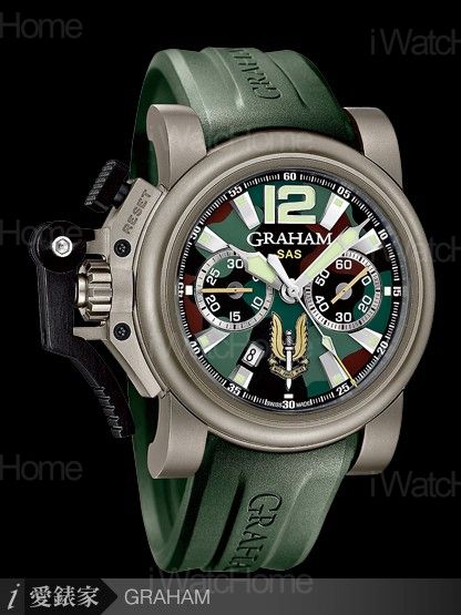 Chronofighter Oversize Titanium Commando SAS英國特種部隊指揮官限量腕錶