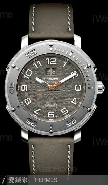 HERMES Clipper大日期運動腕錶