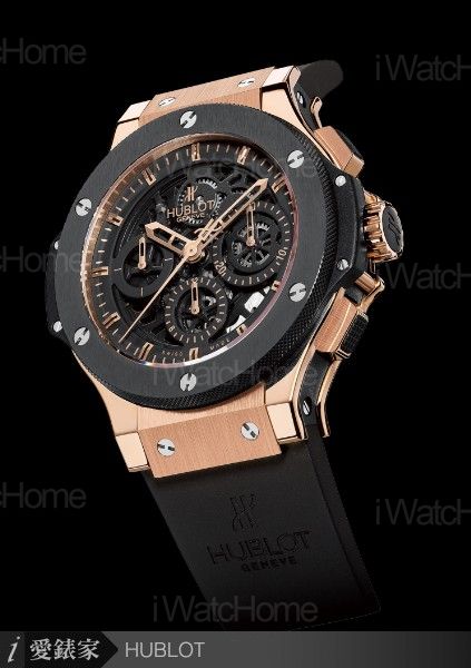 HUBLOT Aero Bang Morgan 玫瑰金款Ref. 310.PM.1180.RX