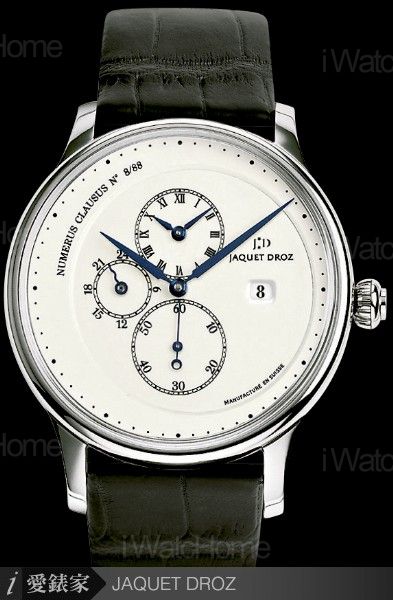 JAQUET DROZ Les Deux Fuseaux白金款