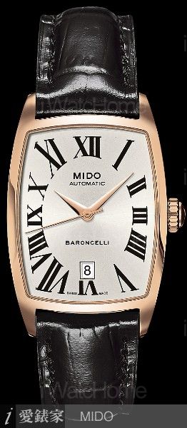 MIDO Baroncelli Tonneau Lady Small女仕腕錶Ref. M003.107.36.033.00