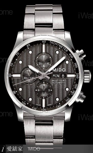 MIDO Multifort Chrono Valjoux三眼計時碼錶Ref. M005.614.11.061.00