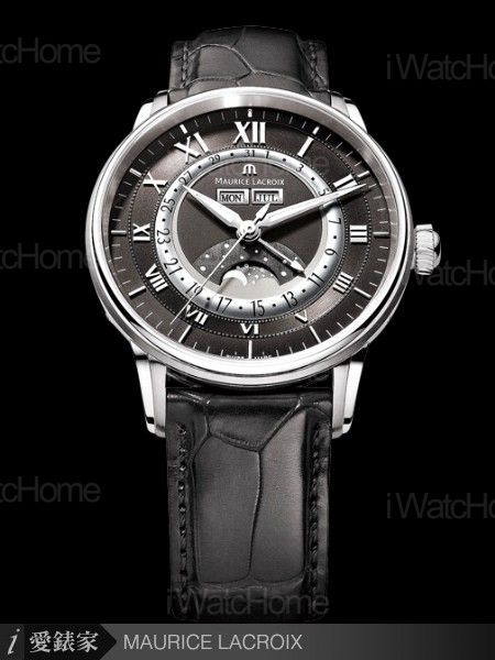 Masterpiece Phase de Lune 匠心系列月相腕錶黑色面盤款