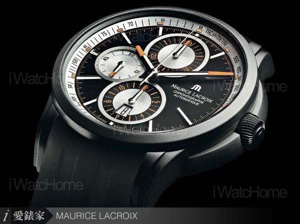 Pontos Chronograph奔濤系列運動款計時碼錶鈦金款