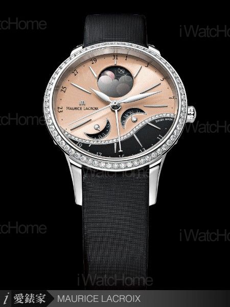 Starside Eternal Moon銀河系列月相腕錶黑色絹帶款