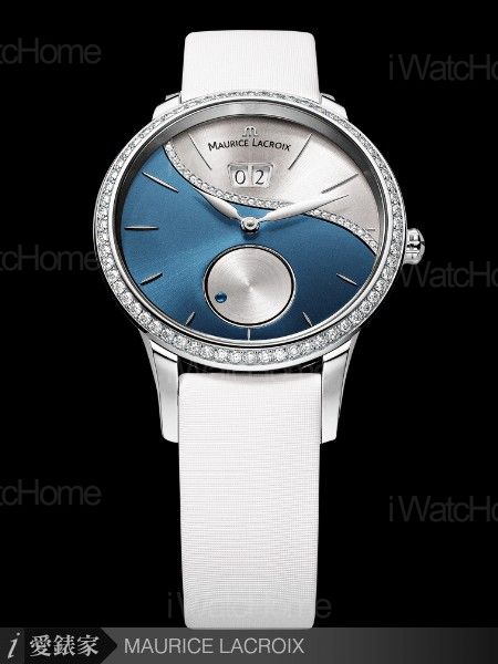 Starside Magic Second銀河系列神秘秒針腕錶白色絹帶款