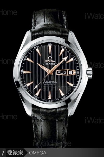 海馬系列Seamaster Aqua Terra同軸擒縱限量年曆腕錶