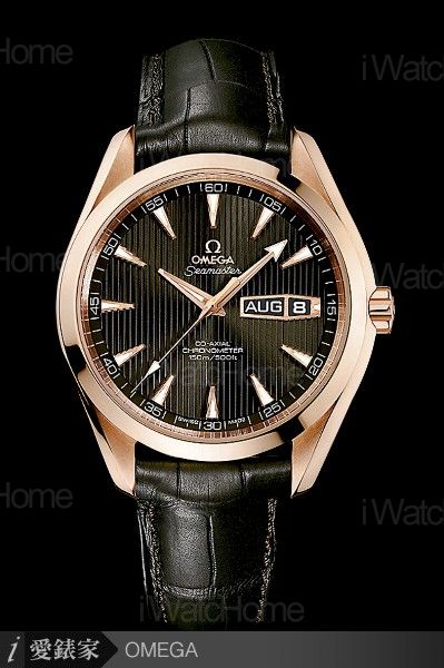 海馬系列Seamaster Aqua Terra同軸擒縱年曆腕錶