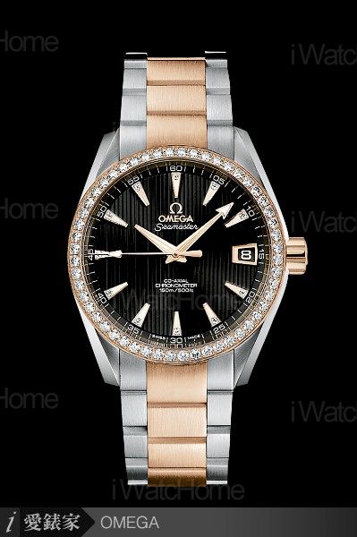 海馬系列Seamaster Aqua Terra同軸擒縱珠寶腕錶