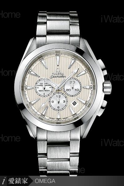 海馬系列Seamaster Aqua Terra同軸擒縱計時腕錶