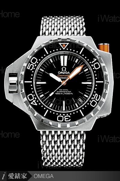 海馬系列Seamaster Plant Ocean Ploprof 1200米潛水腕錶