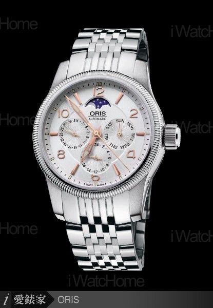 BCS大錶冠月相盈虧腕錶