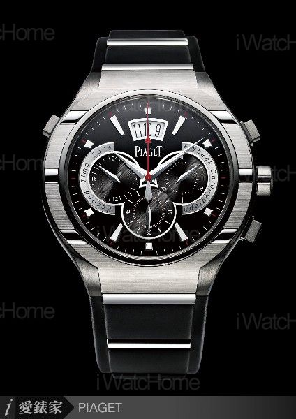 Piaget Polo FortyFive鈦金自動計時碼錶