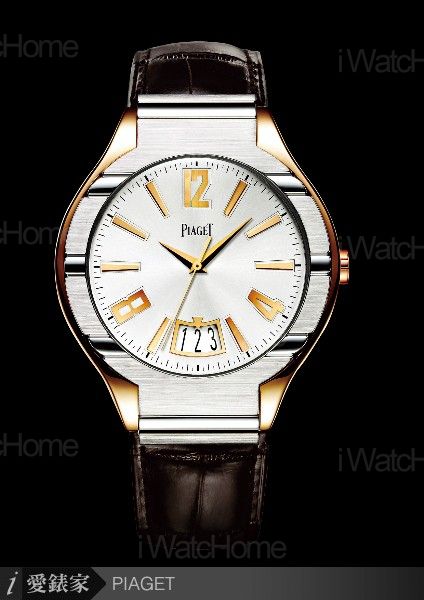 Piaget Polo 白K玫瑰金雙色腕錶