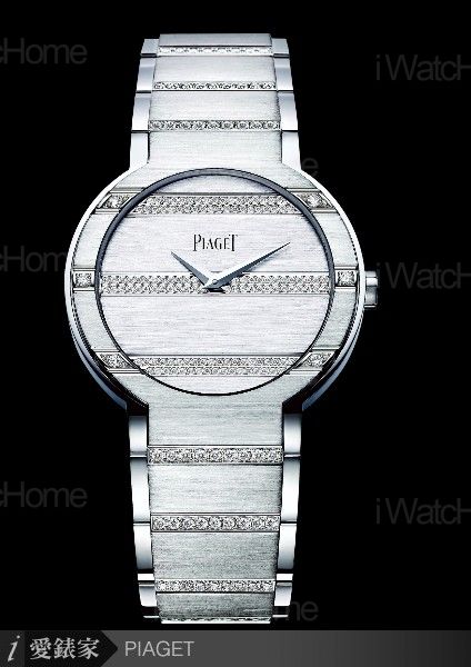 Piaget Polo白K鑲鑽腕錶