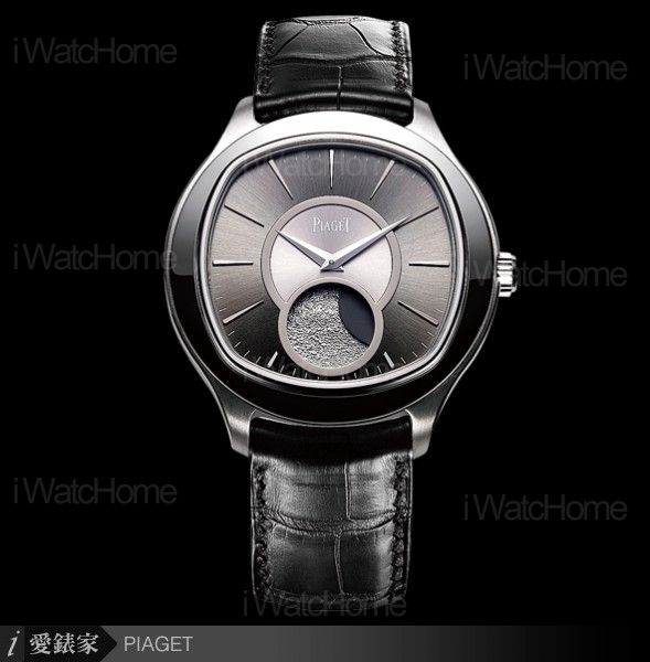 Emperador白K枕型大月相腕錶