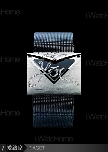 Limelight情書造型白K鑲鑽神秘腕錶