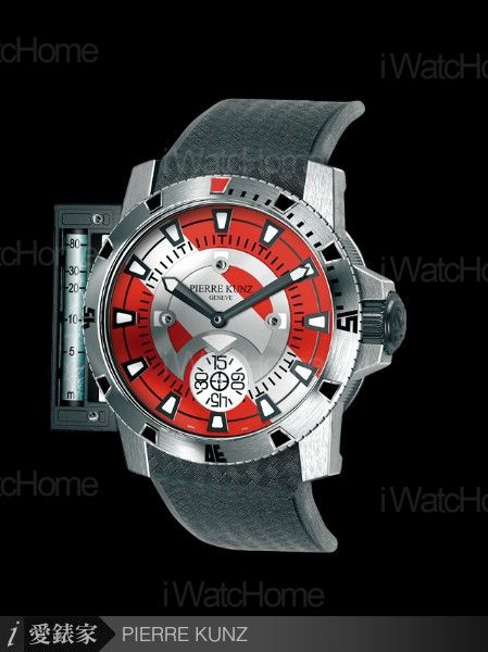 Spirit Diver潛將系列腕錶紅色面盤款