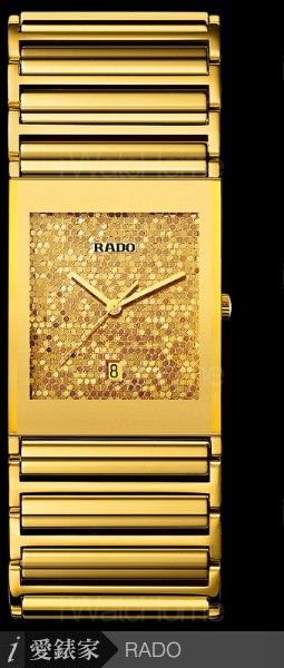 精密陶瓷系列迷炫亮片璀璨金腕錶Ref. R20863252