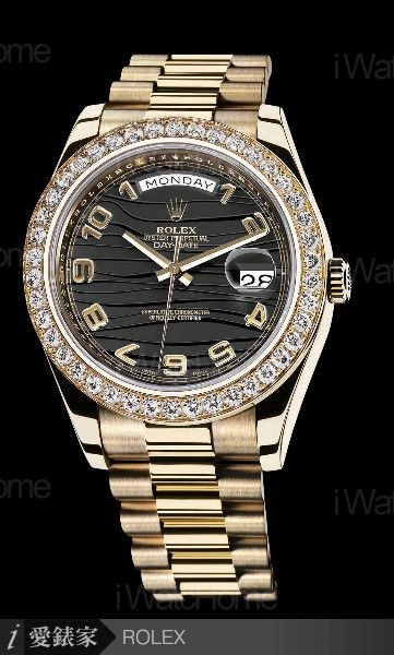 Day-Date II蠔式星期日曆型II腕錶