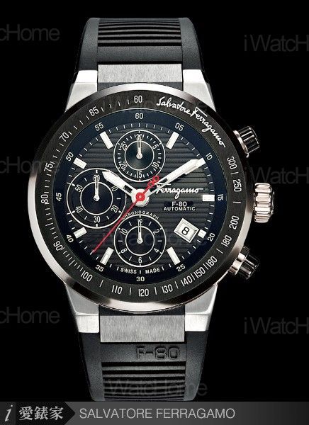 SALVATORE FERRAGAMO NEW F-80全自動腕錶F55LCA78909 S113 61/F55A-005 0425578