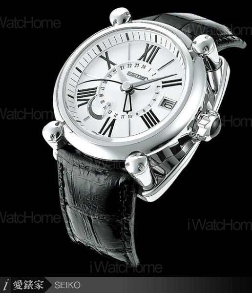 SEIKO G.L.T.兩地時間腕錶Ref. SBLA035