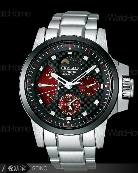 SEIKO BRIGHTZ PHOENIX 人動電能月相腕錶Ref. SAGG021J