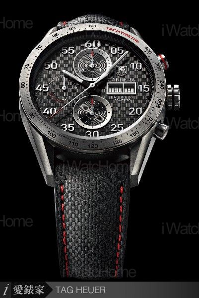 TAG HEUER Carrera Calibre 16日期星期計時碼錶