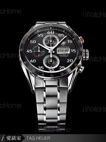 TAG HEUER Carrera Calibre 16日期星期自動計時腕錶