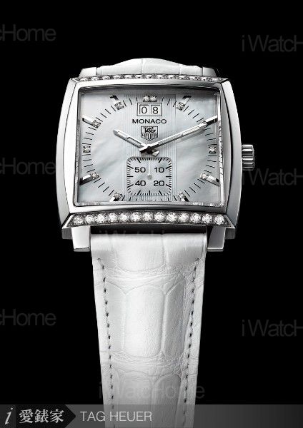 TAG HEUER Monaco大日期石英鑽錶