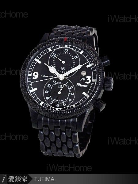 Grand Classic計時碼錶PVD鍍黑款