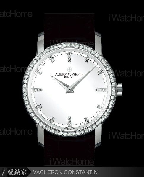 Patrimony傳承系列女錶白金款