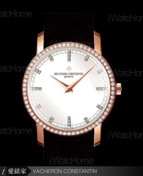 Patrimony傳承系列女錶玫瑰金款