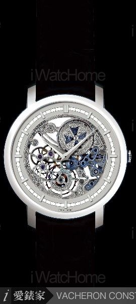 Patrimony Traditionnelle Openworked Small Size 小型鏤空錶