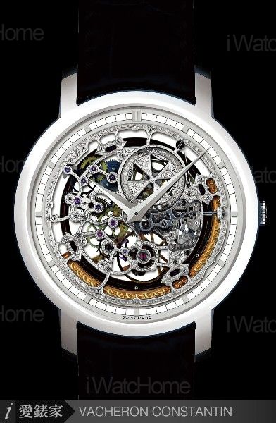 Patrimony Traditionnelle 傳承系列大型鏤空錶