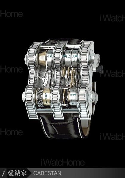 Cabestan Winch Tourbillon Vertical鑲鑽款