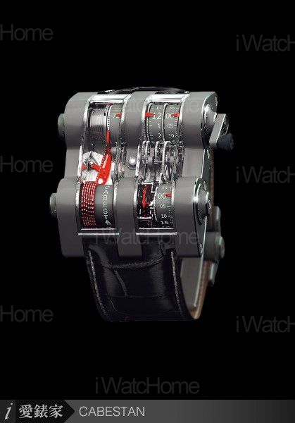 Cabestan Winch Tourbillon Vertical鈦合金款