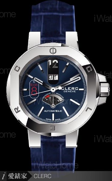 Icon8 Grande Date Reserve de Marche藍面盤款