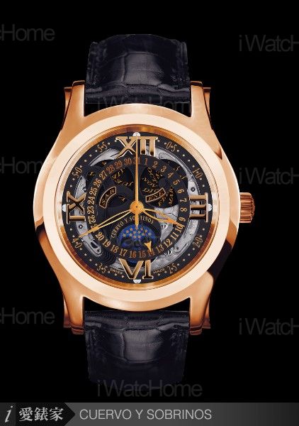 Robusto Tricalendografo Luna Squelette