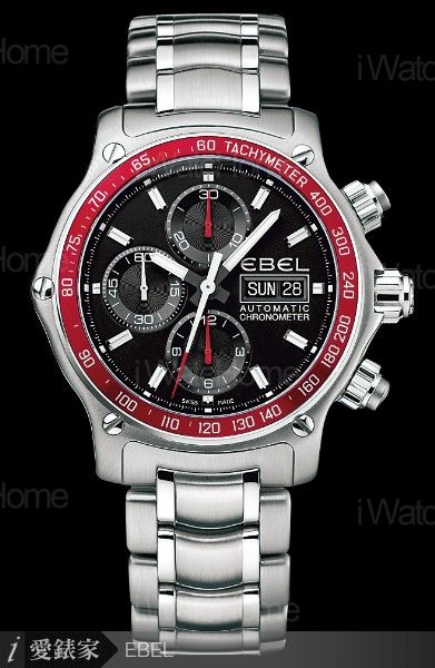 1911 Discovery自動計時腕錶鍊帶款