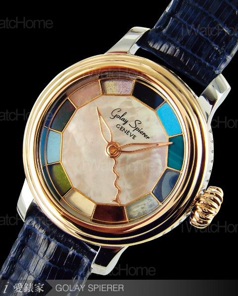 2004-115馬賽克彩色面盤腕錶